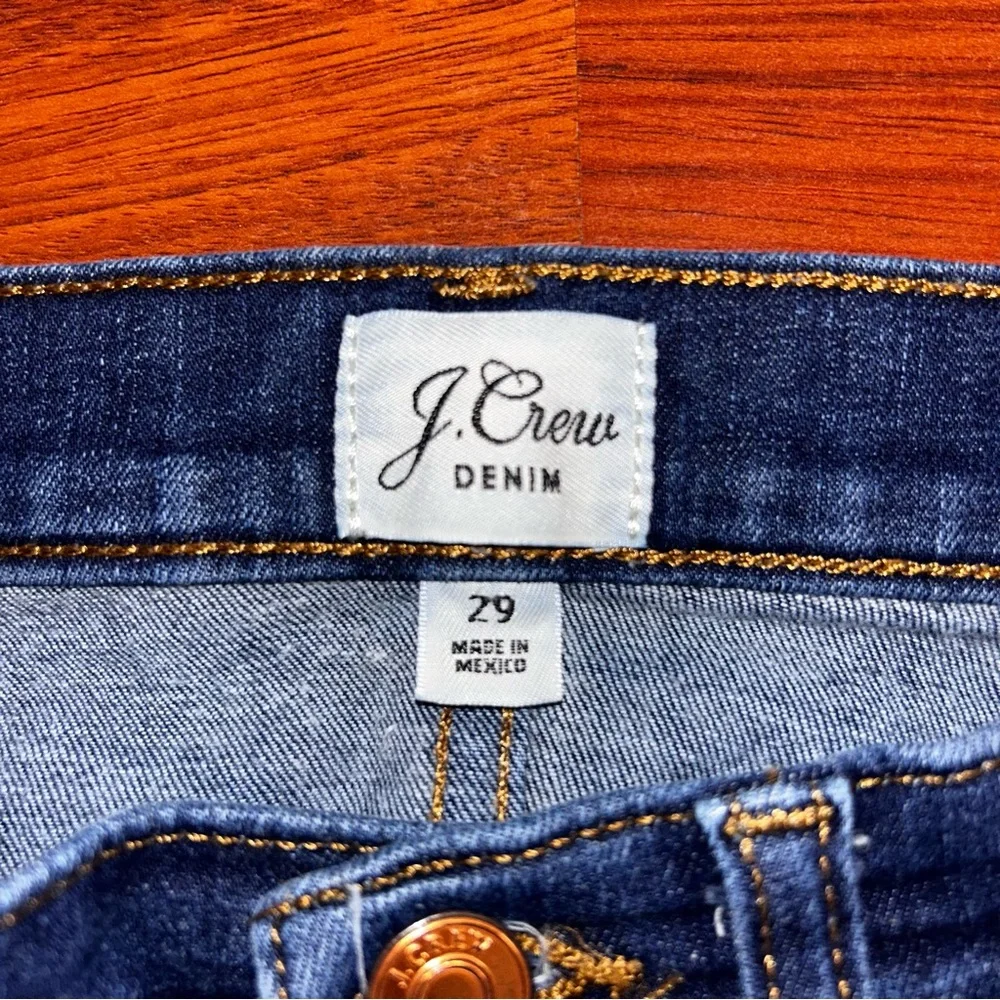 J. Crew Women's Straight Leg Jeans in Dark Indigo